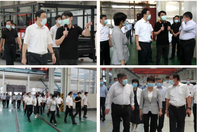 江蘇省委常委、省委統(tǒng)戰(zhàn)部部長楊岳調研揚力集團復工復產情況